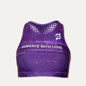 Peloton Purple Sports Bra